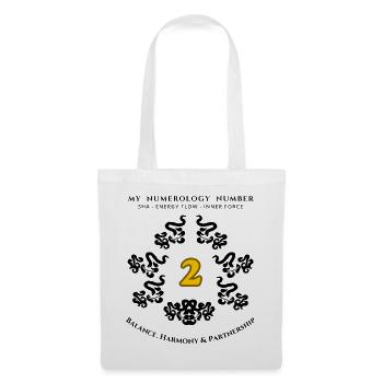 Numer_2 - Tote Bag - white - Front
