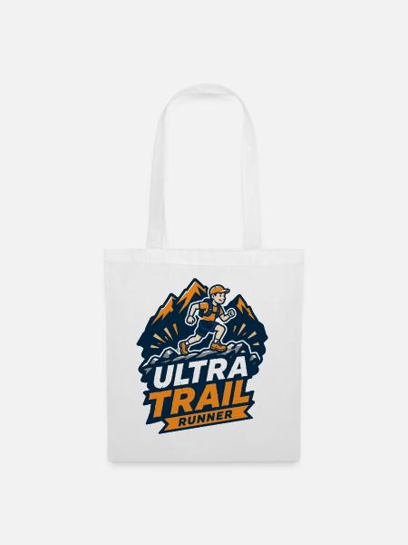 Ultra Trail Runner - Stoffbeutel - Weiß