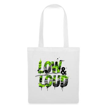 Low & Loud Shirt Stickers for Tuning Fans Scene - Tote Bag - white - Front