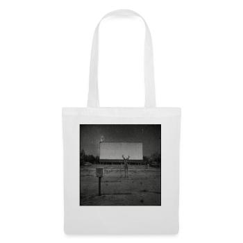 Lost Places Cinema Deer Black & White Art Animal - Tote Bag - white - Front