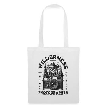 Wildernis Naturfotograf - Stoffbeutel - Weiß - Vorne
