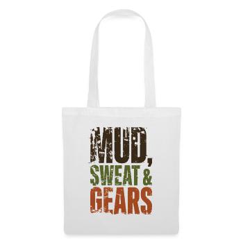 Mud Sweat Gears Gravel - Tote Bag - white - Front