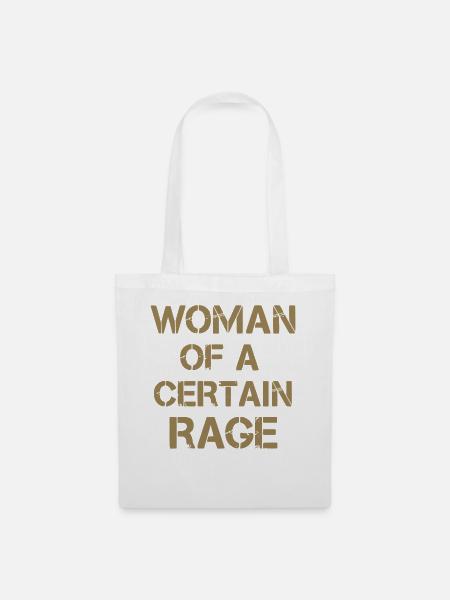 Woman Of A Certain Rage Hoodie Frauen Grunge Art - Stoffbeutel - Weiß
