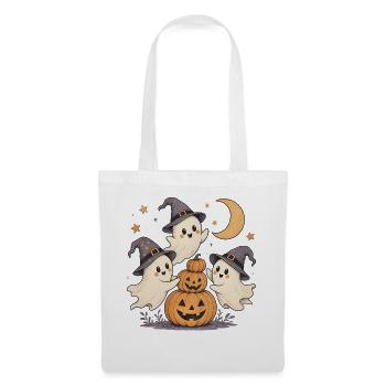 Cute Ghosts Shirt for Kids & Women - Tote Bag - white - Front