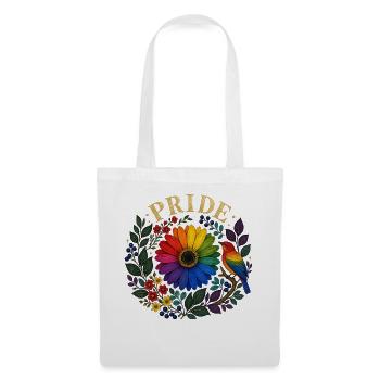 Pride Motiv für LGBTQ Fans und CSD Besucher LGBTQ - Stoffbeutel - Weiß - Vorne