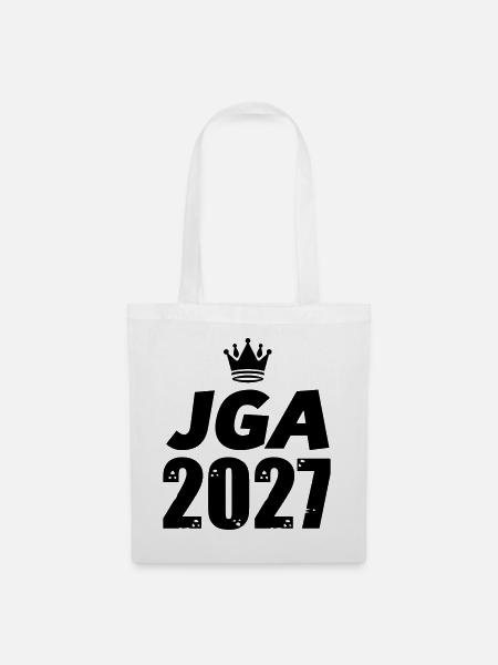 JGA 2027 - Stoffbeutel - Weiß