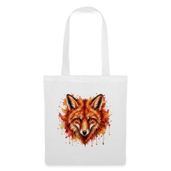 Fuchs  - Stoffbeutel - Weiß - Vorne