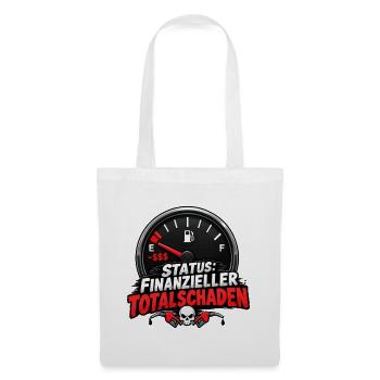 Benzinpreise Humor Design - Stoffbeutel - Weiß - Vorne