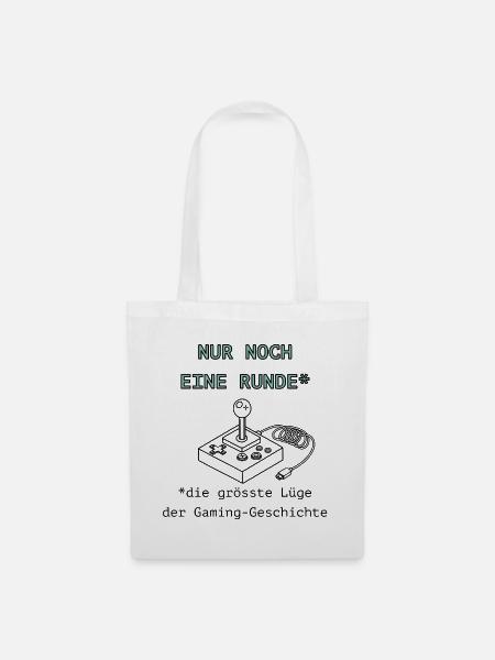 Runde2 - Stoffbeutel - Weiß