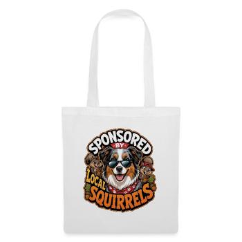 Australian Shepherd - Stoffbeutel - Weiß - Vorne