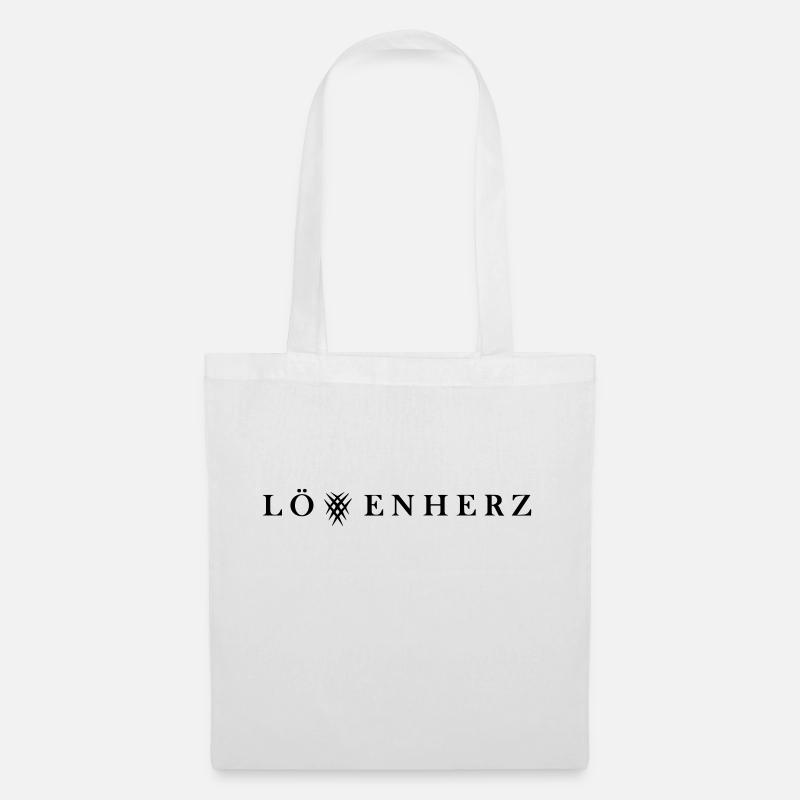 LÖWENHERZ - Stoffbeutel - Weiß