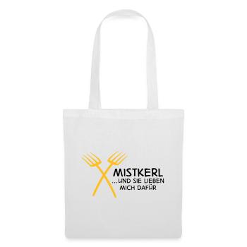 2541614 15142795 mistkerl - Tote Bag - white - Front