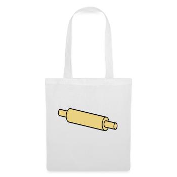 rolling pin - Tote Bag - white - Front