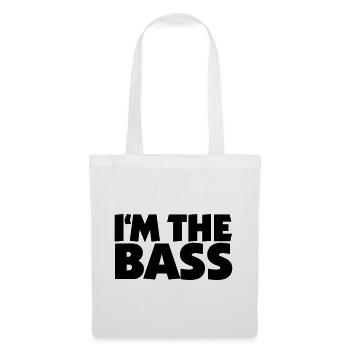 I'm the Bass 2 (FR) - Sac en tissu - blanc - Devant