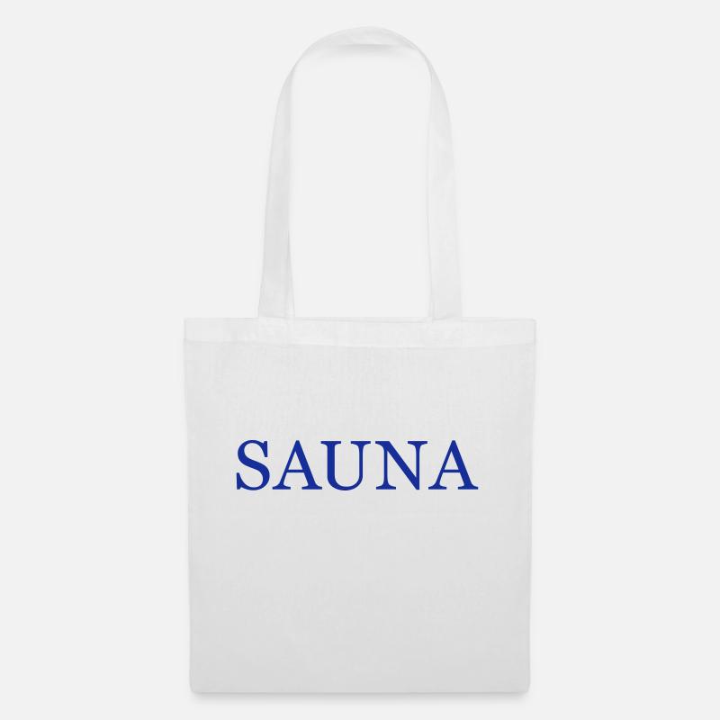 sauna - Sac en tissu - blanc