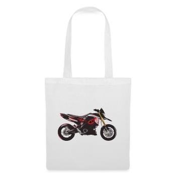 motorcycle - Tote Bag - white - Front