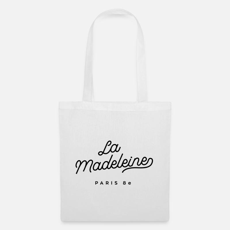 La madeleine - Paris 8e - Sac en tissu - blanc