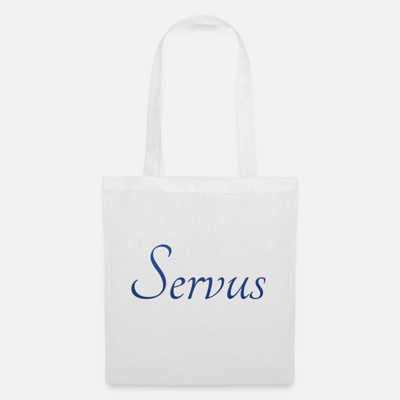 servus - Stoffbeutel - Weiß