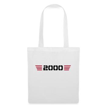 Year of birth Birthday Born In - Made in 2000 - Tote Bag - white - Front