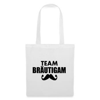 Team bräutigam - Stoffbeutel - Weiß - Vorne