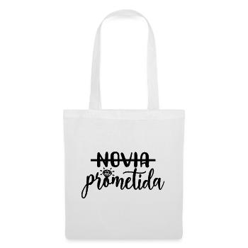 Prometida Fiancée Engagement Wedding Bride To Be - Tote Bag - white - Front