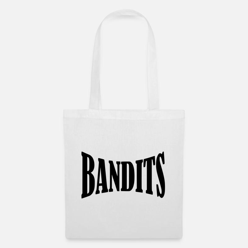 bandit bandits shirt - Stoffbeutel - Weiß