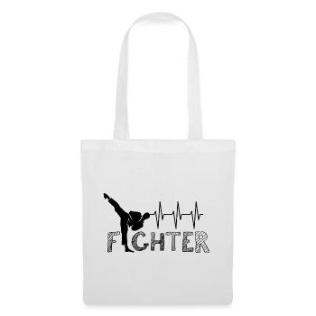Pulse Kick Martial Arts Karate Kickboxing Symbol Team - Tote Bag - white - Front