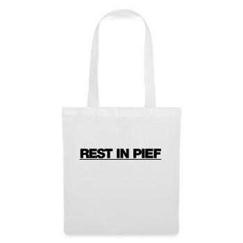 REPOS À PIEF (R.I.P.) - Sac en tissu - blanc - Devant