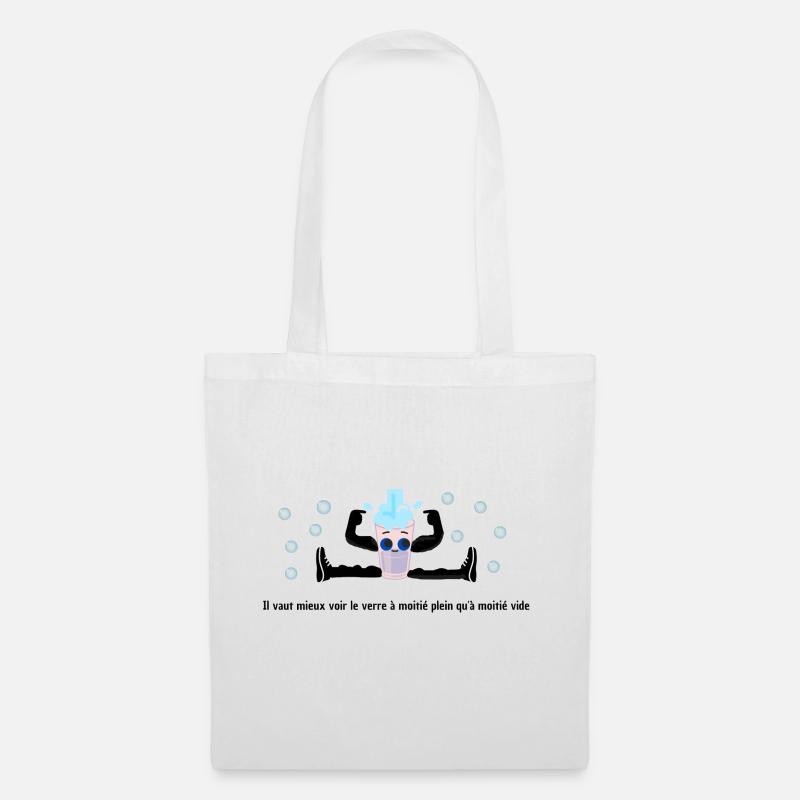 positivité - Sac en tissu - blanc