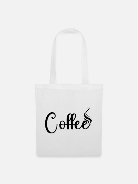 Coffee - Stoffbeutel - Weiß