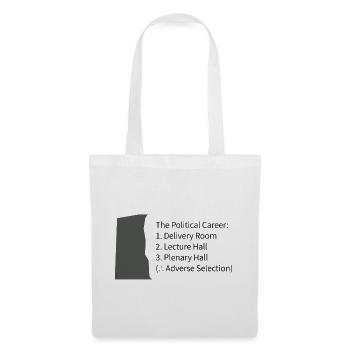 Carrière politique : présentation à la plénière - Sac en tissu - blanc - Devant