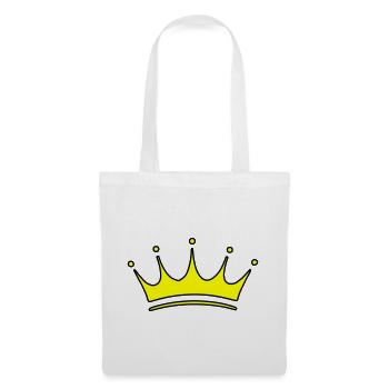 Crown Symbol - Tote Bag - white - Front