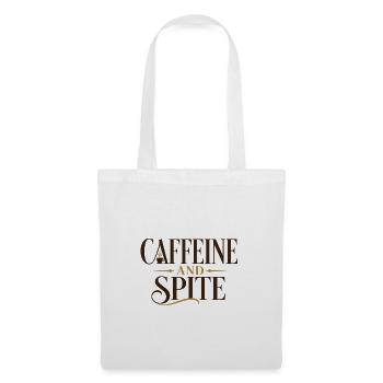 Caffeine and Spite - Tote Bag - white - Front