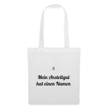Mein Anstellgut hat einen Namen – Sauerteig Spruch - Stoffbeutel - Weiß - Vorne