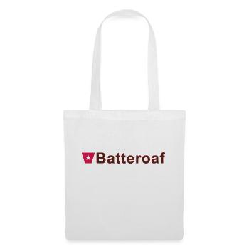 Batteraof w1 tp hori b - Stoffbeutel - Weiß - Vorne