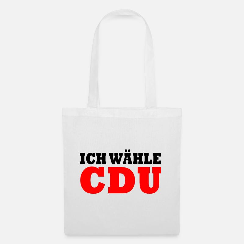 Cdu - Stoffbeutel - Weiß