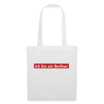 Bayern Fussball sprüche fun lustig Berg Mountain - Stoffbeutel - Weiß - Vorne