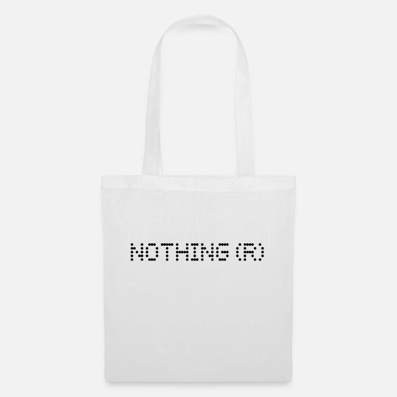 NOTHING Merchandise - Stoffbeutel - Weiß