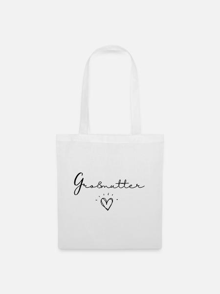 Großmutter - Stoffbeutel - Weiß