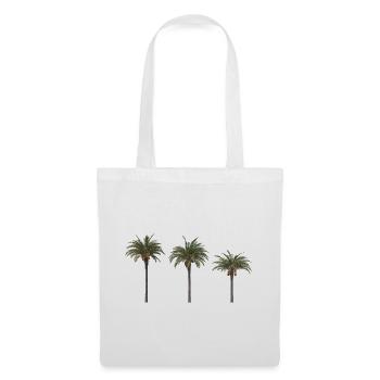 Palm Trees – Tropisches Sommer‑Design - Stoffbeutel - Weiß - Vorne