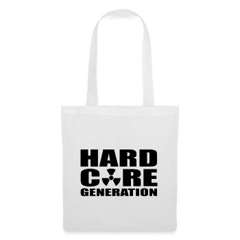 Hardcore Generation Radioactive FR - Sac en tissu - blanc - Devant