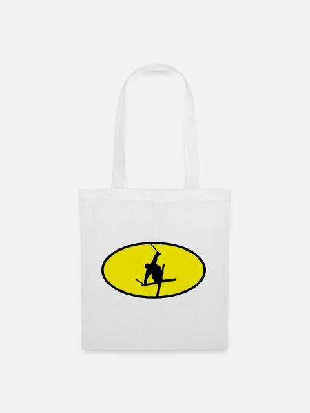 Ski Freestyle Logo - Stoffbeutel - Weiß