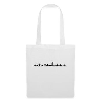 Skyline - Bochum - Stoffbeutel - Weiß - Vorne