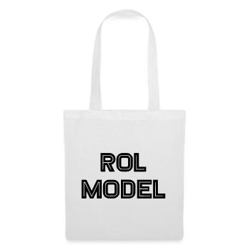 Every wheelchair user is a role model - Tote Bag - white - Front