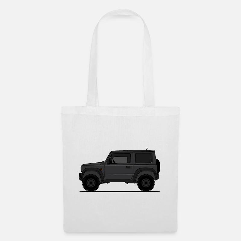 Jimny Schwarz - Stoffbeutel - Weiß