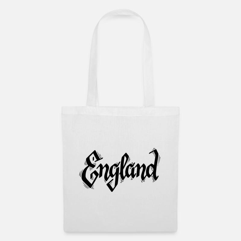 England - Stoffbeutel - Weiß