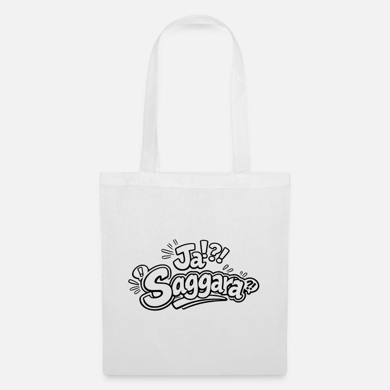 Ja Saggara - Sac en tissu - blanc