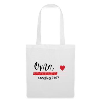Oma 2027 - Stoffbeutel - Weiß - Vorne