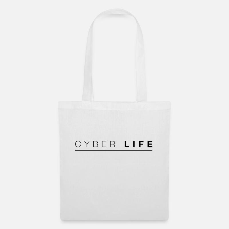 CYBERLIFE_2 - Stoffbeutel - Weiß