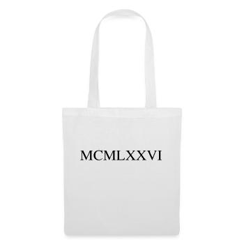 1976 - Tote Bag - white - Front